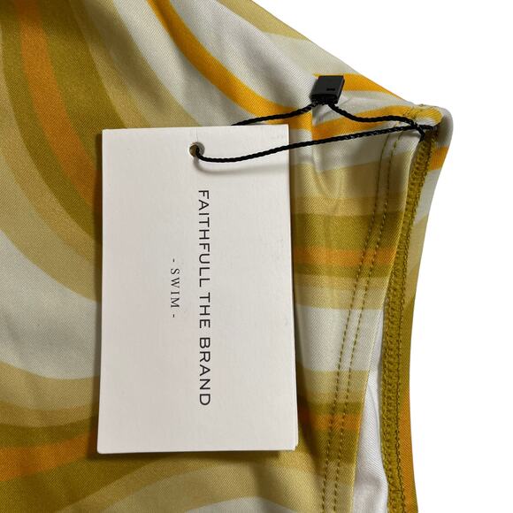 NWT FAITHFULL THE BRAND Bikini Set Isla Top Isle Bottom Talamanca Print Large 8 - Picture 10 of 15